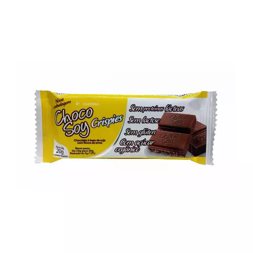 Barra de Chocolate Sem Lactose 20g