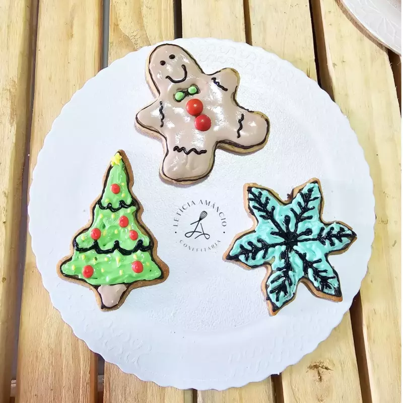 Biscoitos decorados