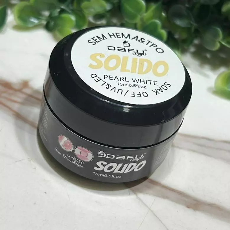 Gel Solido Dafu Pearl White 15ml