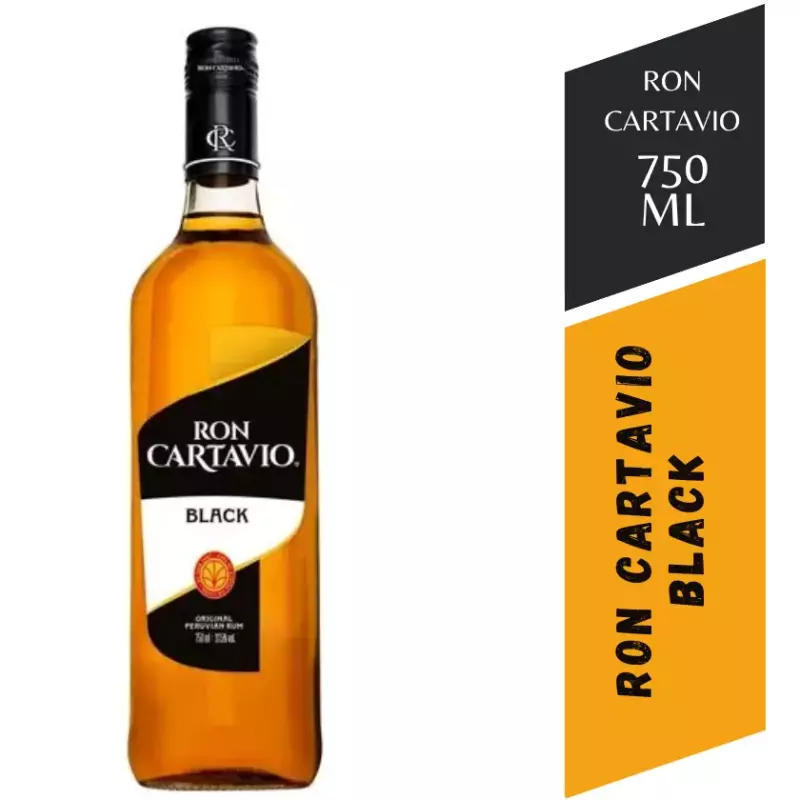 Ron Caratvio Black - 750 Ml