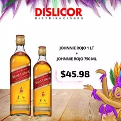 JOHNNIE WALKER  RED LABEL