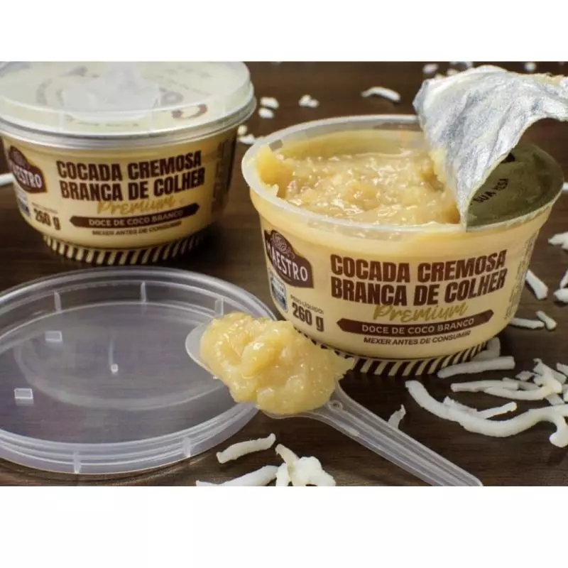 COCADA BRANCA COLHER