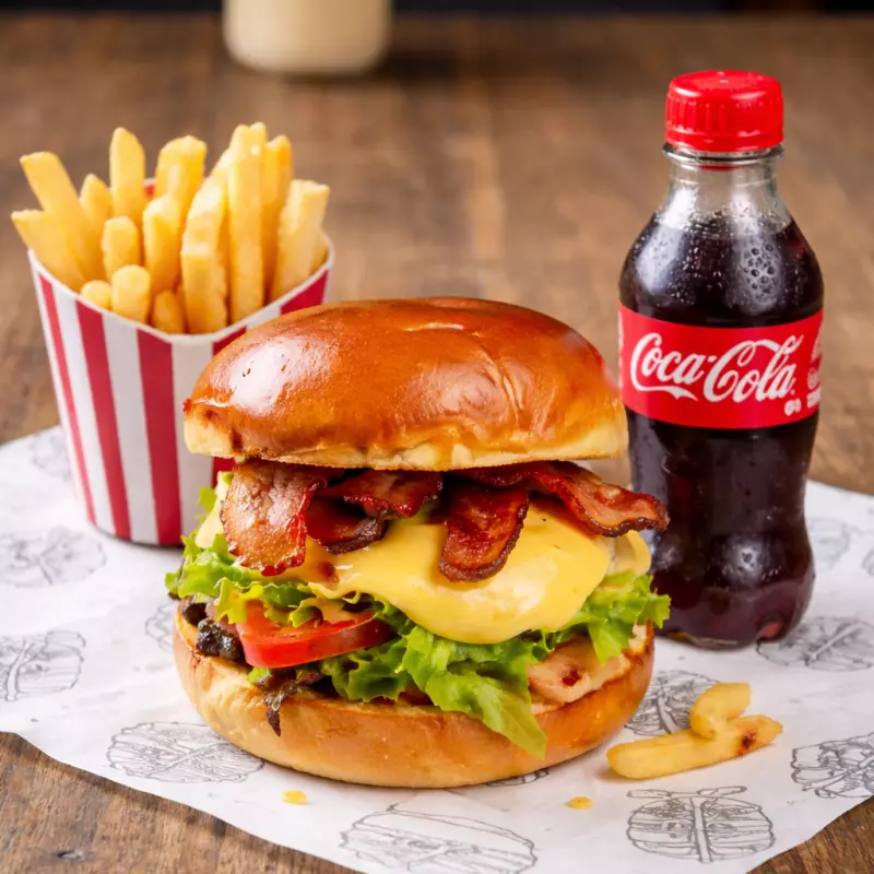 Combo Burguer Bacon Artesanal