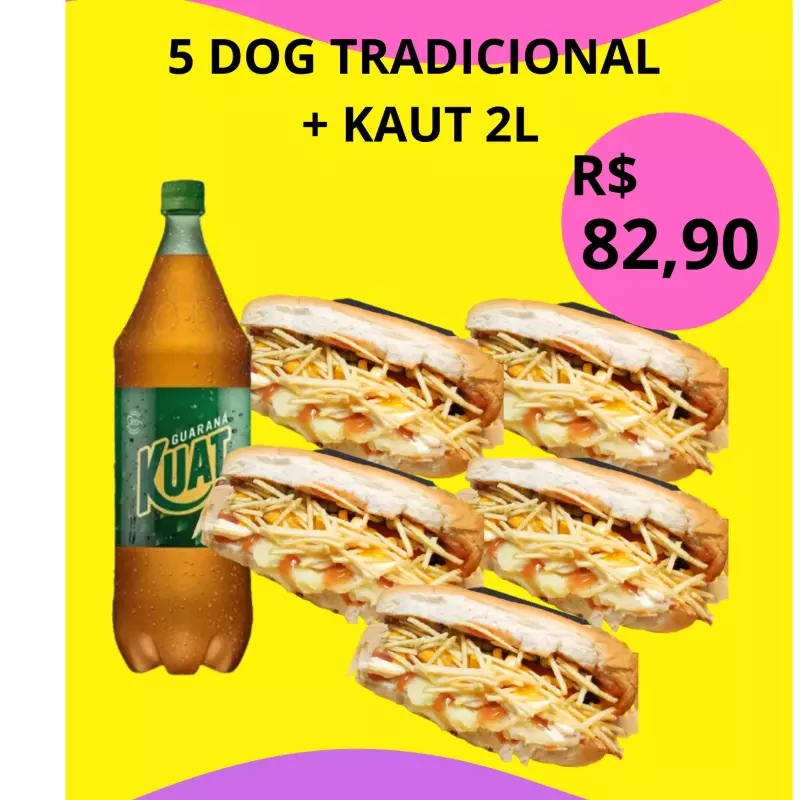 5 DOG TRADICIONAL + KUAT 2L