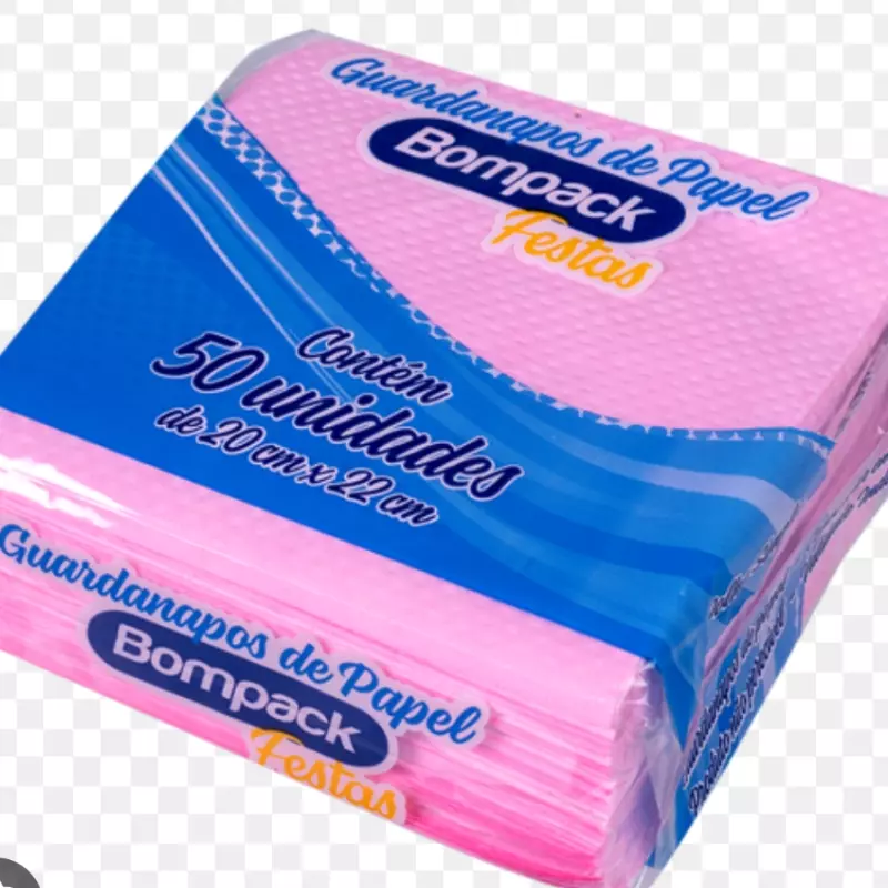Guardanapo rosa