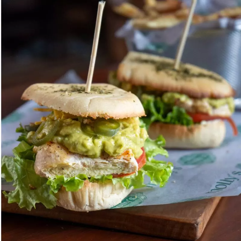 Chicken Guacamole Sandwich