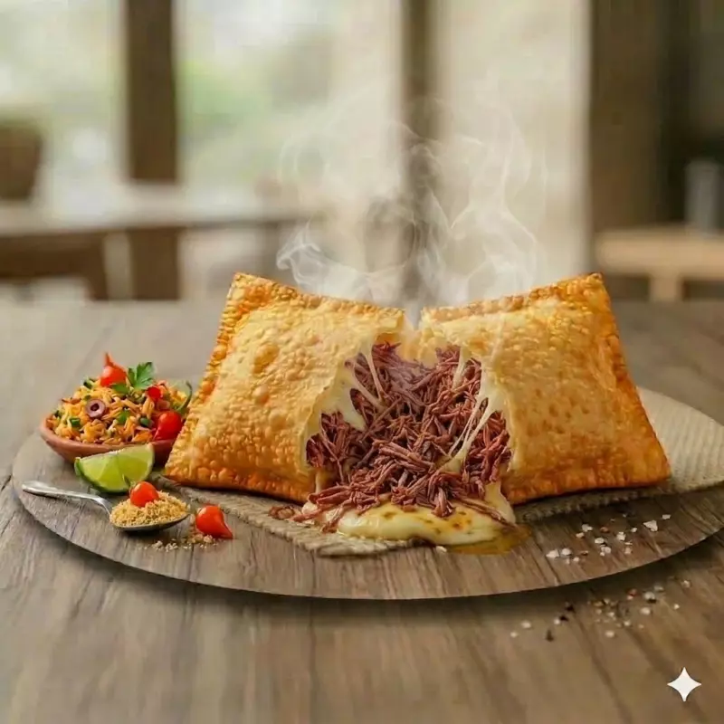 PASTEL DE CARNE DE SOL