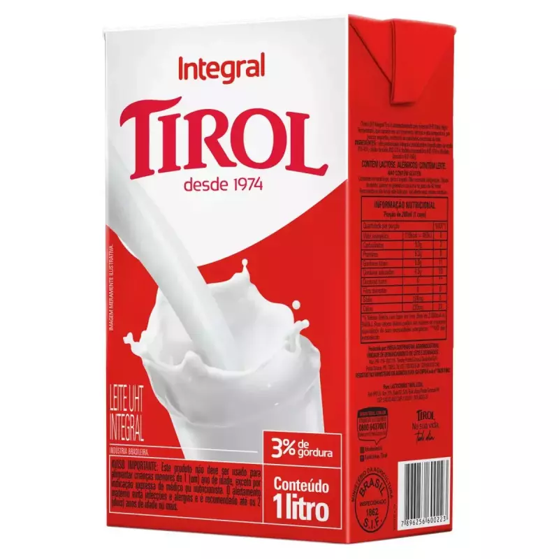 Leite integral Tirol 1L