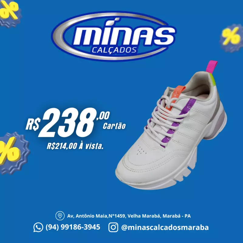Tênis Branco RF:80201