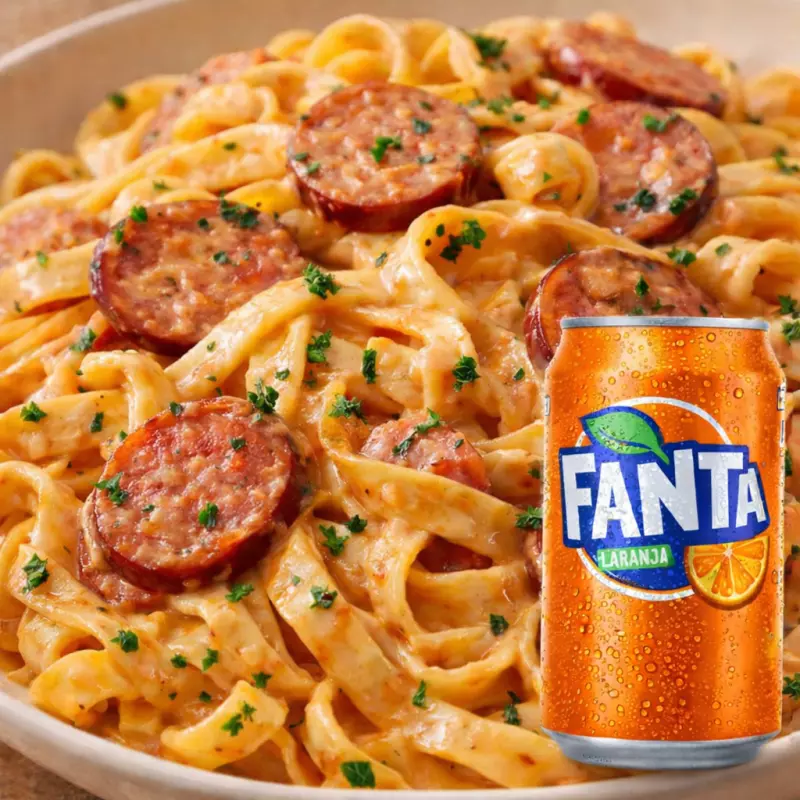 MASSA P + FANTA LARANJA LATA