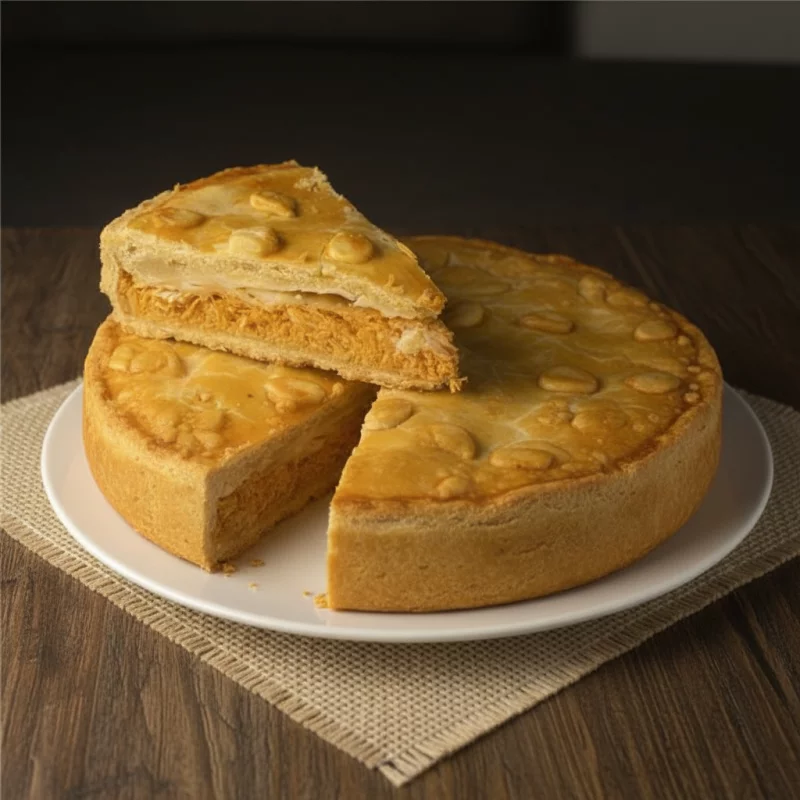 Empadão de frango C/catupiry