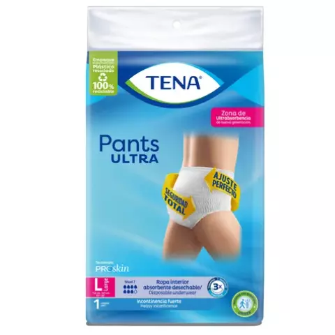 Tena Pants Ultra Talla L X 1 Und