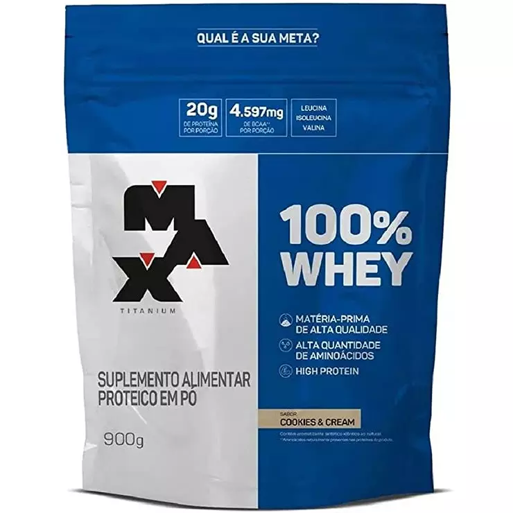 WHEY SACO 900G CHOCOLATE-MAX TITANIO
