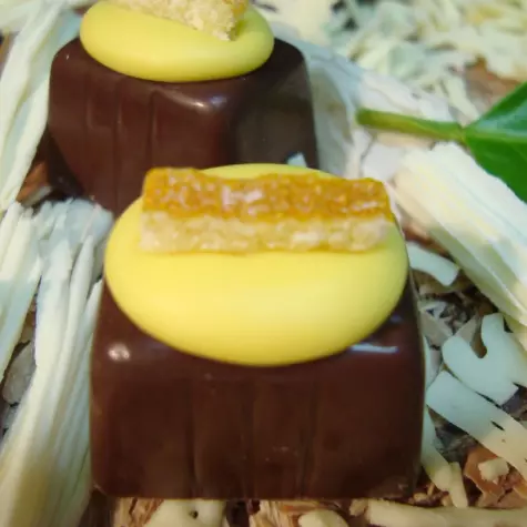 Bombom sabor laranja cx/30uni
