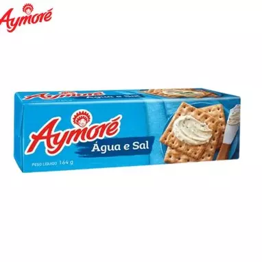 Biscoito Agua e Sal Aymoré 164g