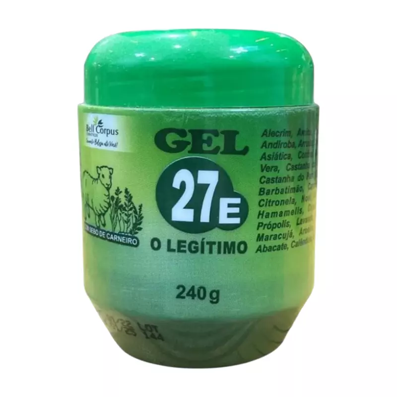 Gel 27 Ervas-240gr/ Bell corpus(copy)