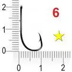 A6 Anzol c/ 80 unid - Nº 06