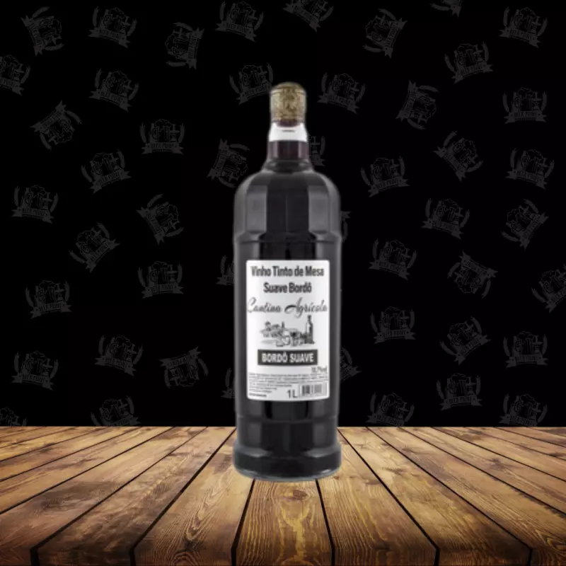 Vinho Cantina Agrícola Bordô Suave 1