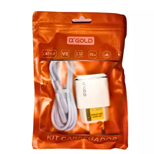 CARREGADOR GOLD V8 CA01-5