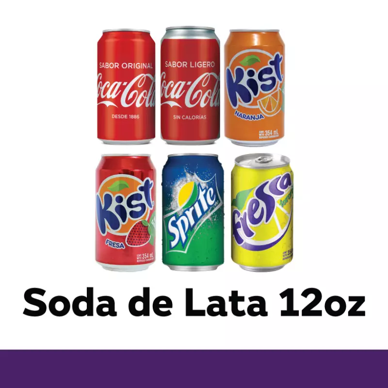 SODAS DE LATA