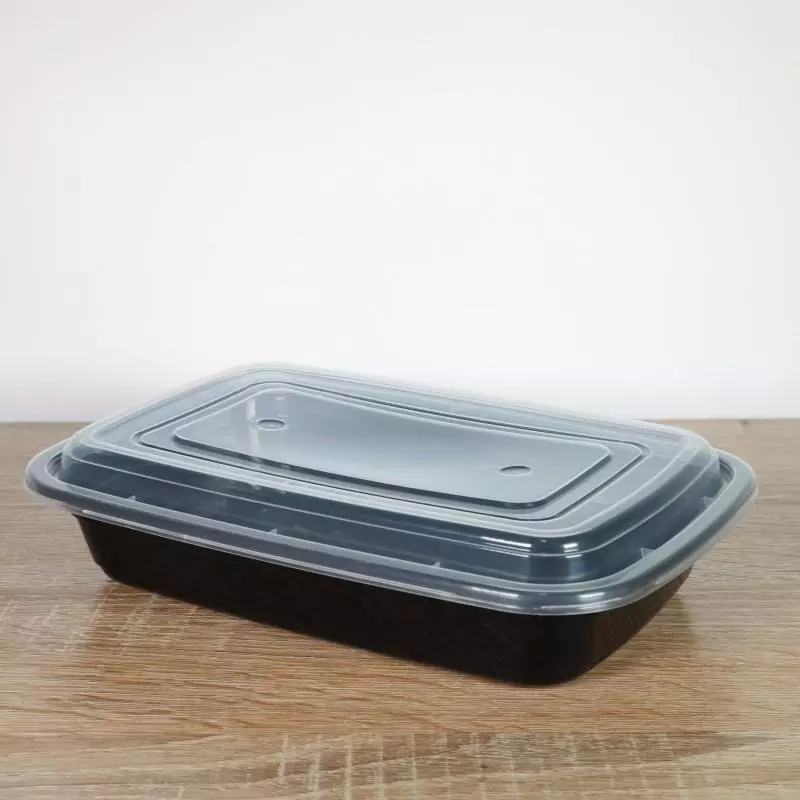 Envase PP rectangular 26 oz/750 ml