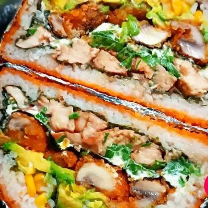 Sushi Burger Vegetariana xl