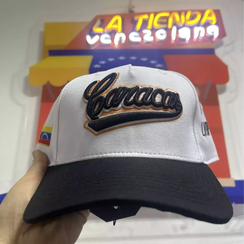 Gorra Caracas Blanca curva