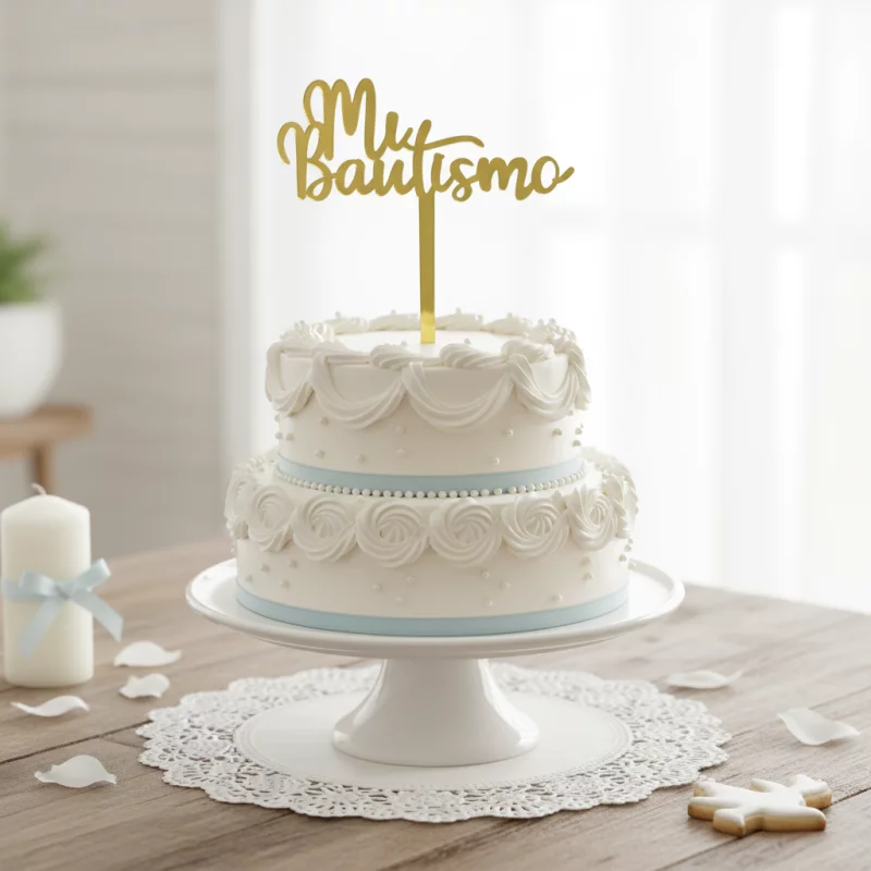 E004 TOPPER MI BAUTISMO