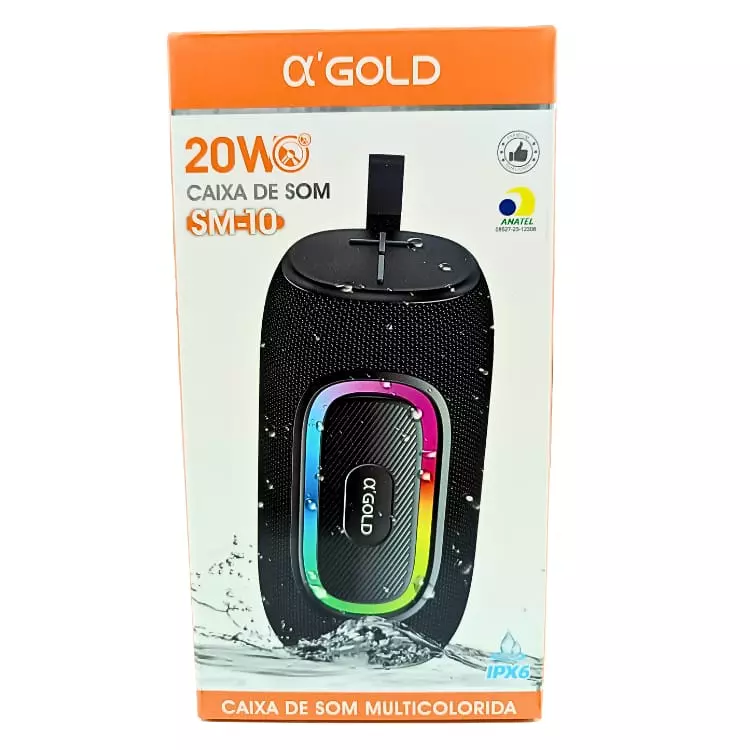 CAIXA DE SOM GOLD 20W SM-10