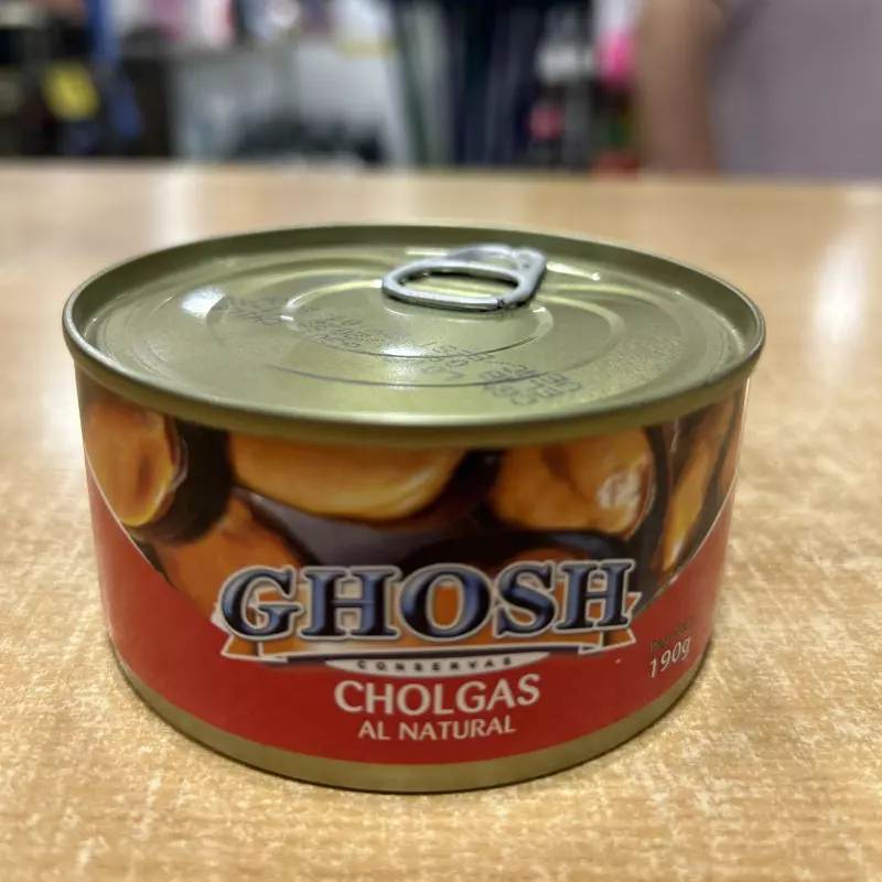 Cholgas al natural ghosh 190grs