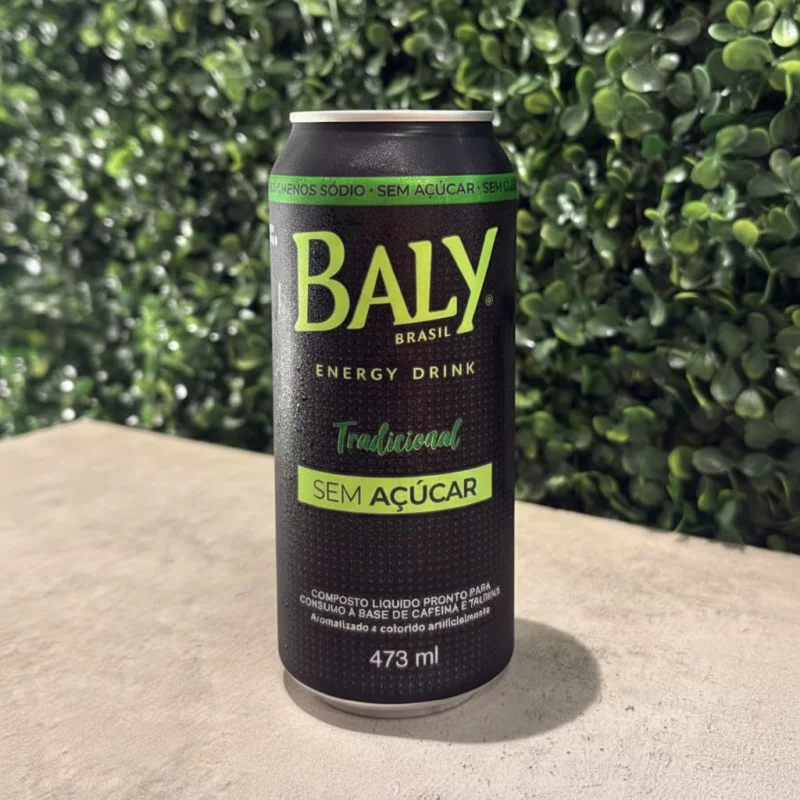 Energético Baly sem açúcar 473ml