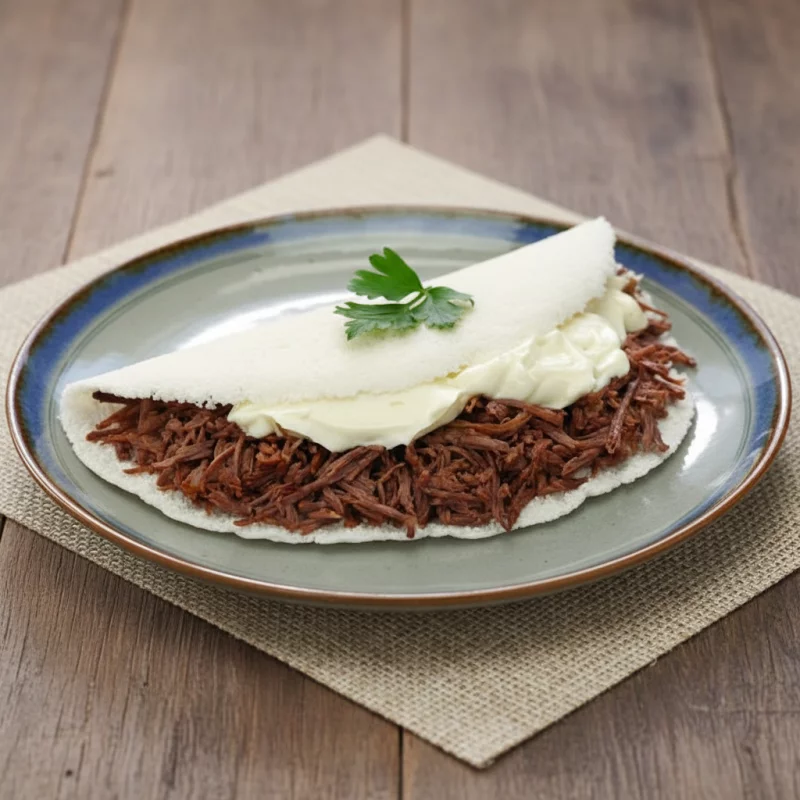 Tapioca Nordestina (carne sol/queijo