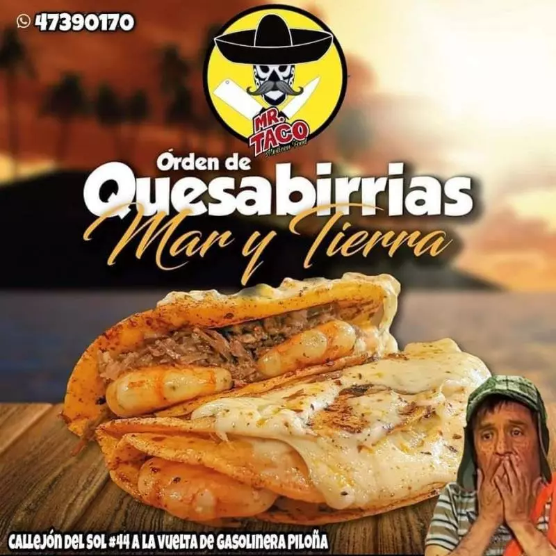 Quesabirrias Mar y Tierra