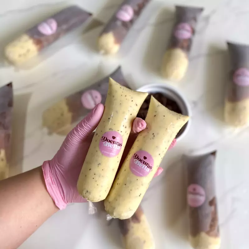 Sacolé de maracujá tradicional