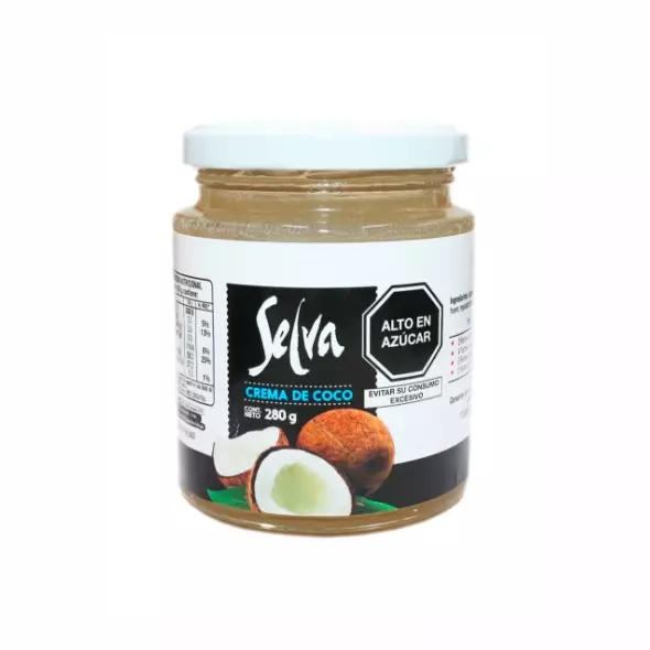 CREMA DE COCO SELVA 280GR