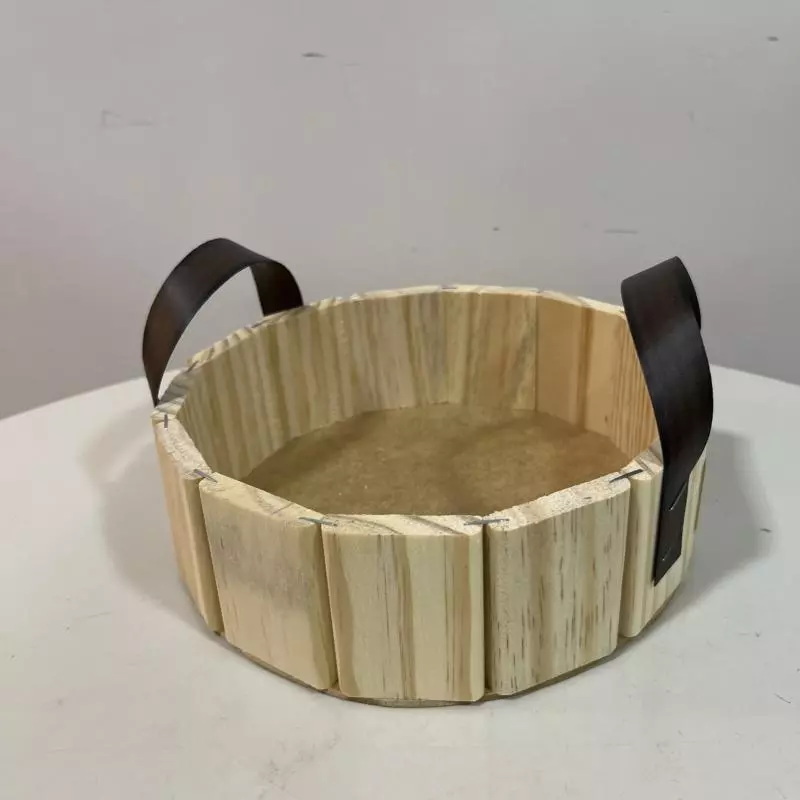 Cesta Redonda com alças P COD:124710