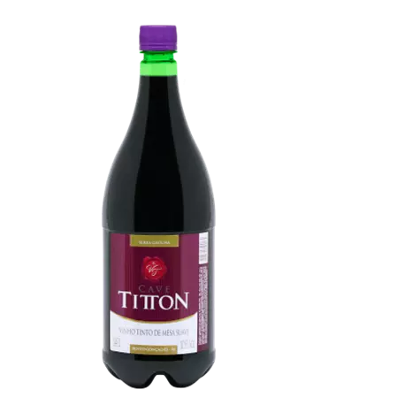 Vinho tinto suave Titton 1.45L