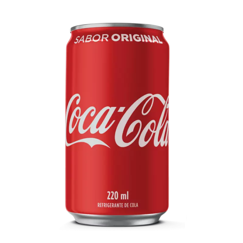 COCA-COLA EM LATA 220ml