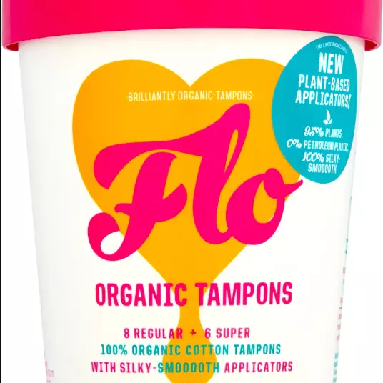 Tampones femeninos bio con aplicador