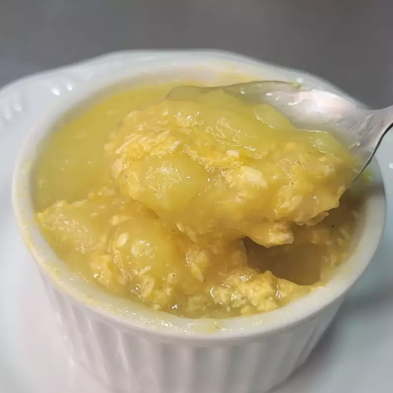 Escondidinho de aipim com frango