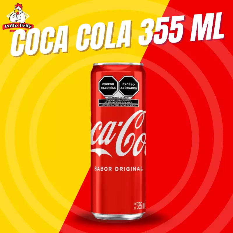 Coca Cola de 355 ml
