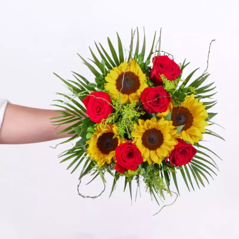 Buque Rosas e Girassóis