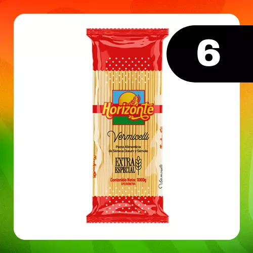 Medio Bulto Horizonte Vermicelli 1kg