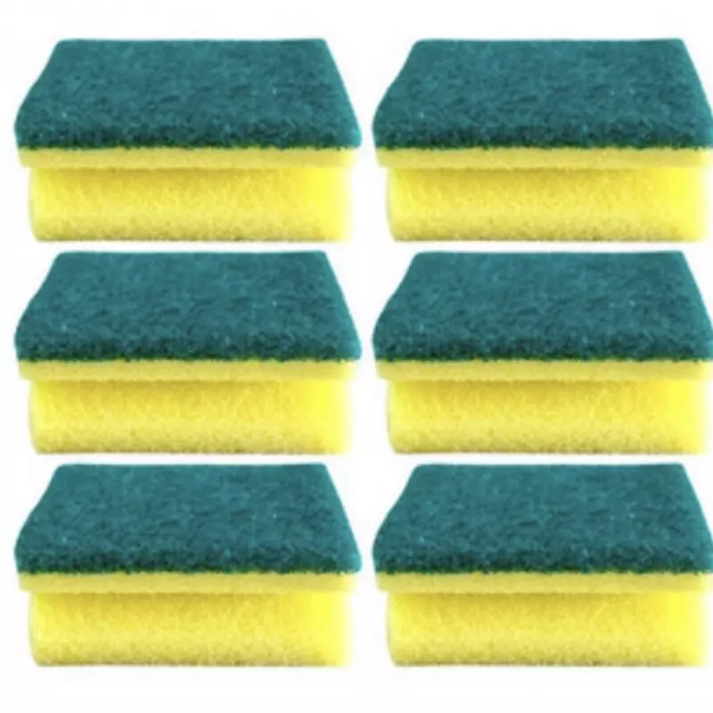 Pack esponja acanalada 6unid
