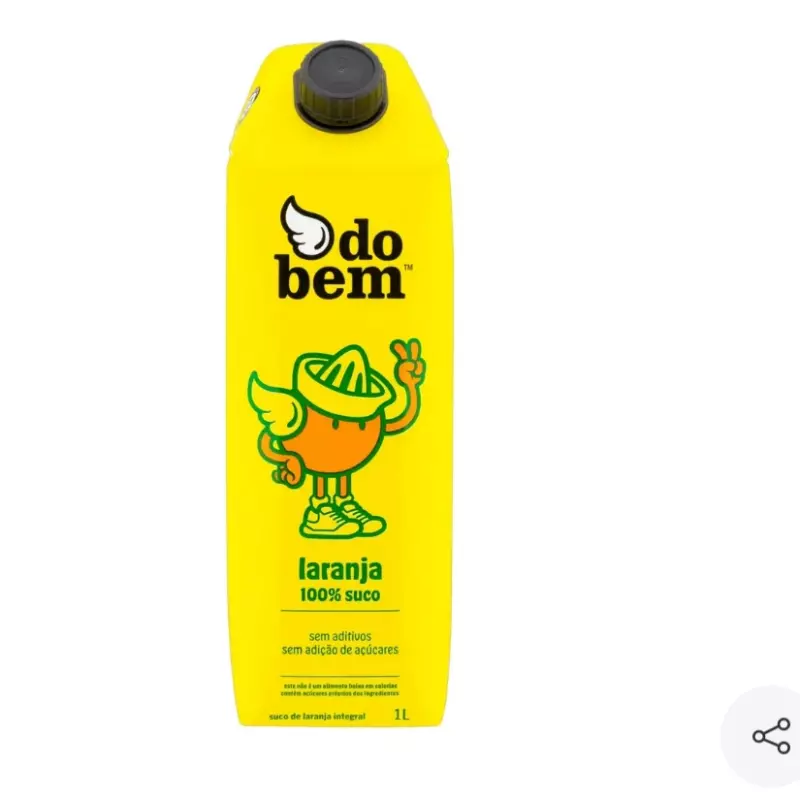Suco de laranja  Do Bem sem glúten 1L