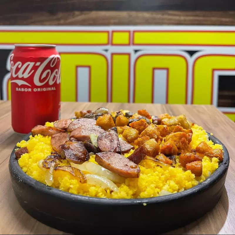 Cuscuz Soltinho Coca-Cola lata