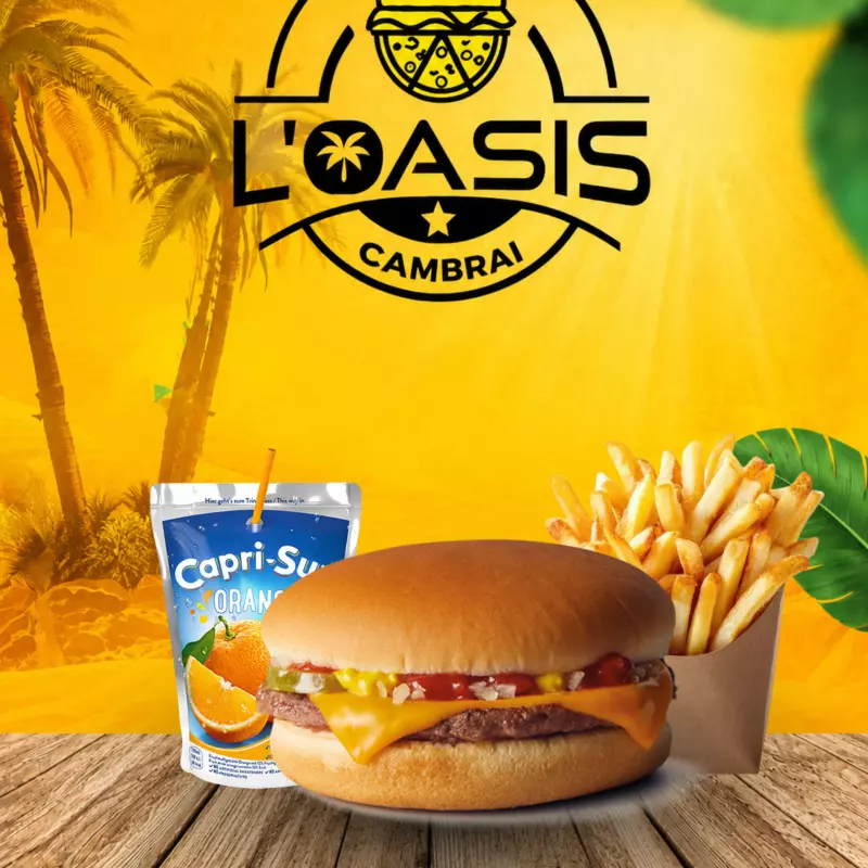 Menu enfant Cheese 🍔