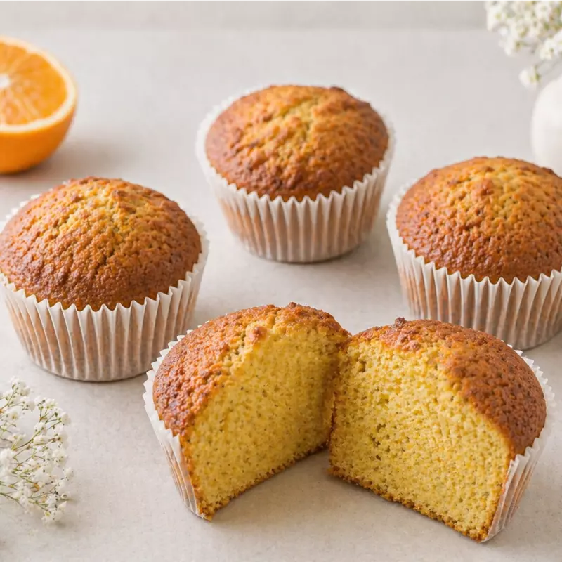 Muffins de naranja 🍊