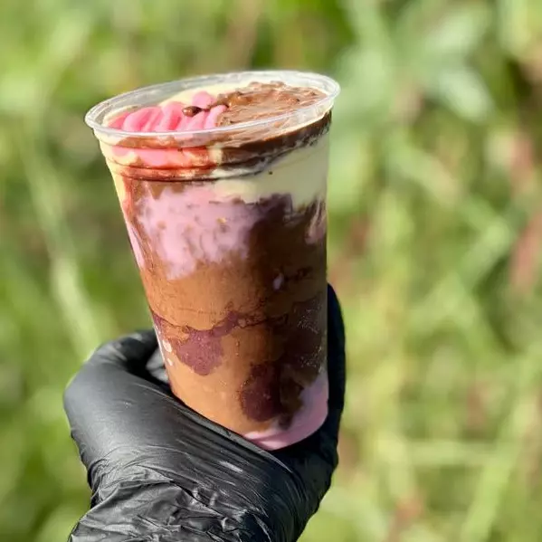 Açaí misto com Sorvete 700ml