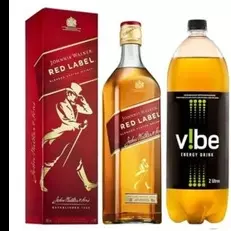 Whisky Red Label+ Energético 2l